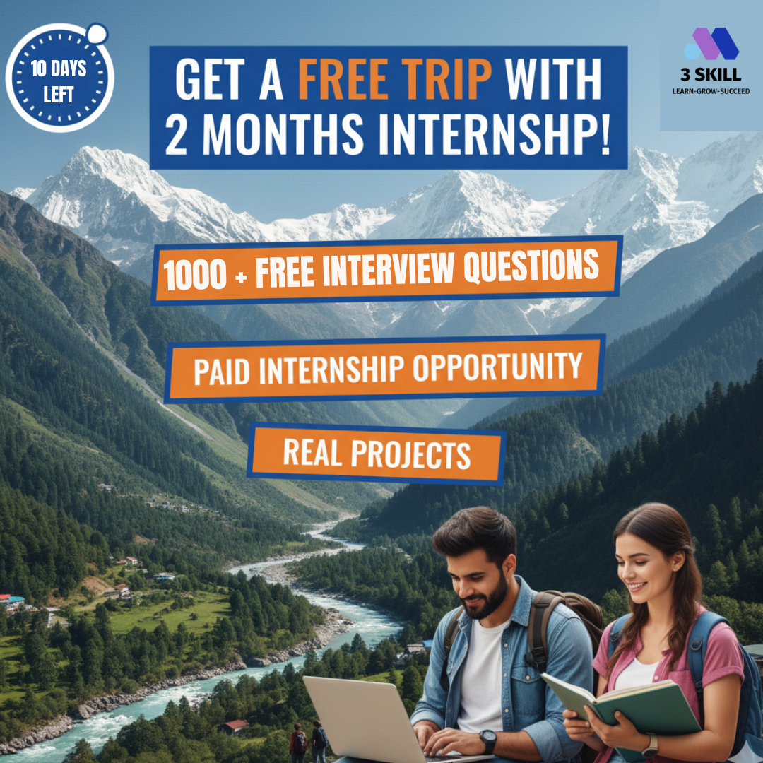 3Skill Internship Offer